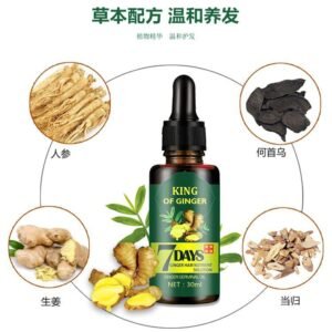 Ginger hair growth oil