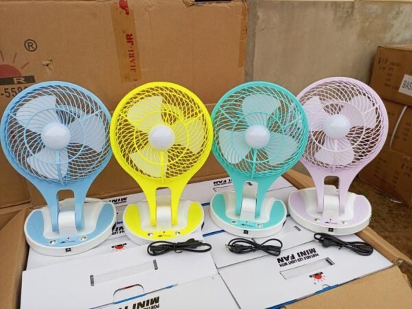 Rechargeable Table fan