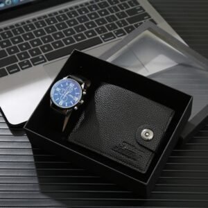 Wallet/watch gift set