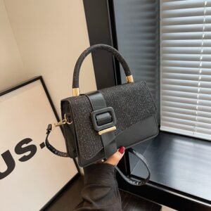 Shiny belt bag